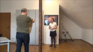 Carina - Prisoner In The Office Part 2 Of 8