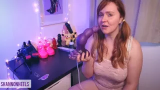 Shannon Heels - Bad Dragon Review - Breeds My Tight Cunt