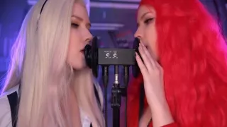 Among Us Wet Ear Licking Twin