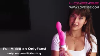 Playing With My New Lovense Nora Vibrator! Unboxing And Review - Find Out If I Orgasm )