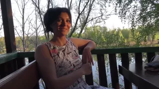 Uzhin V Ulichnom Kafe Bez Trusikov