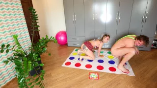 // Borat Plays Twister With A Schoolgirl // [4k]