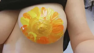 Boobie Painter Patreon Topless Painting