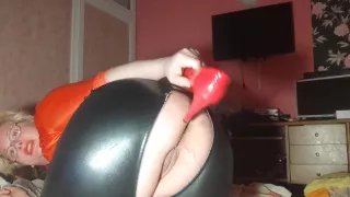 Ass Fuck And Squirt In Latex And High Heels