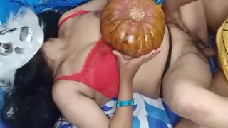 Beautiful Young Indian Teen Trick Fucked By Neighbor On Halloween