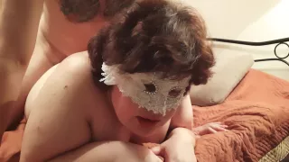 Look At The Face Of A Curvy Slut When She Got Rough Fucking From Behind And Chocked She Loves That