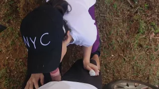 Married Woman Fucking Outdoors With Her Hiking Buddy