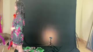 Asian Milf Loves Picking Out Stockings And Garter Belt For Your Enjoyment