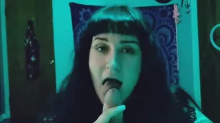 Sensual Blowjob From Your Goth Gf [pov]