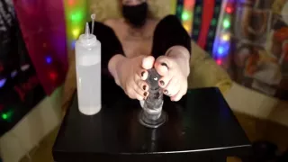 Footjob With Gothbunny #1