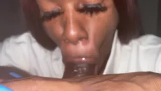 Glossing His Dick Up