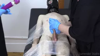 Slave Endures Edging And Orgasm Denial From Msredstripe And Lady Dalia 10 Min