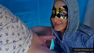 Emily Sucks Cock And Swallows Cum - Short Haired