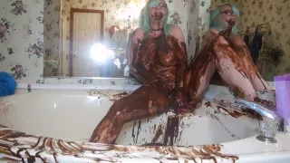 Chocolate Covered Sexy Milf!