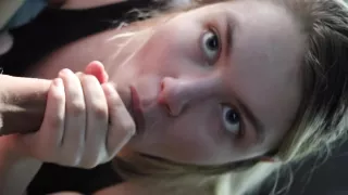 Blonde Cheats In Backseat With Big Cock