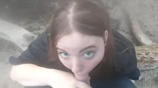 Sucking Strangers Cock In The Park