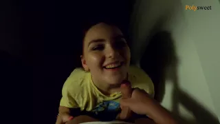 Devushka Delaet Minet Na Publichnom Balkone A Potom Gulyaet So Spermoi Na Lice