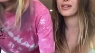Bouncing Her Nice Titties On Instagram Live