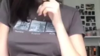 Süßer Teenager neckt ein wenig auf Periscope