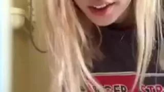 Hot Teen Gets A Little Horny On The Toilet