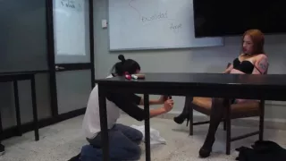 De Ja In Profesora Pervertida Me Grabar Miestras Se Masturba En El Salon De Clases