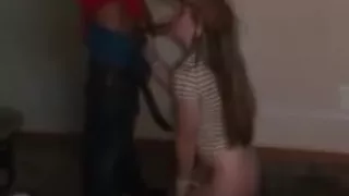 College Slut Fucked By Two Black Dudes