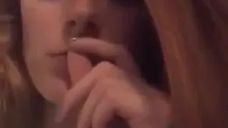 American Gets Her Pussy Eaten On Periscope By Her Boyfriend