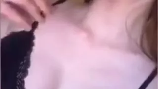 Girl In Her Pyjama Is Still Horny Before Bed