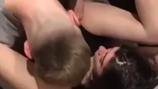 Horny Couple Caught Fucking In The Clubs Bathroom