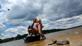 Risky 4th Of July Public Fuck On The Jet Ski