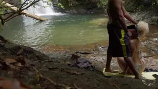 Sucking Daddy Dick At The Waterfall (almost Caught)