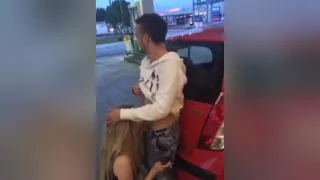 Getting A Random Blowjob In A Gas Station In Germany