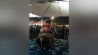 Rodeo Ride Getting Out Of Control