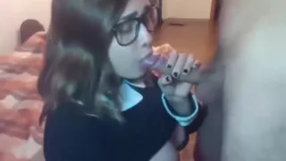 Sexy Teen Has Fun With Cock