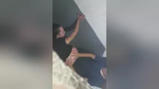 Teens Caught Fucking On The Clubs Toilet