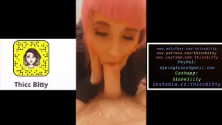 Thiccbitty Snapchat Blowjob Fuck To Neighbour Porn Video Leaked