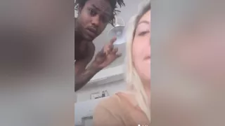 Blonde Girl In Tight Shorts