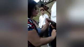 Teen Jerks Off Horny Boys In Public