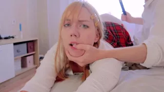 Step Sister Spanked To Tears For Misbehave And Got Anal Creampie