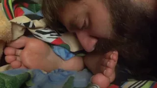 Oblizvau Sladkie Palc Nog Svoei