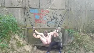 Tied Gay Feet Spanking