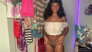 Spring Clothing Try On