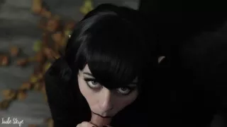 Mavis First Blowjob Cum Swallow With Fangs