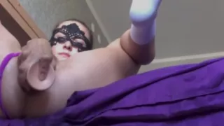 Crazy Anal Fun To Squirt With Two Dildos