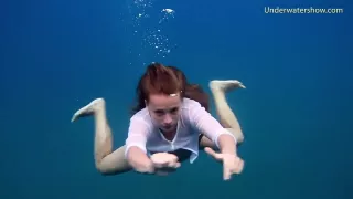 Tenerife Babe Swim Naked Underwater