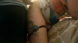 Neighbor Made Me Fuck Him Right Before Husband Gets Home