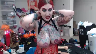 Naked full body tattoo milf