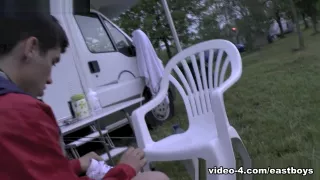 Caravan Boys - Public park and shower - EastBoys