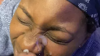 thot sneaks in my room for a facial while her boyfriend  upstairs