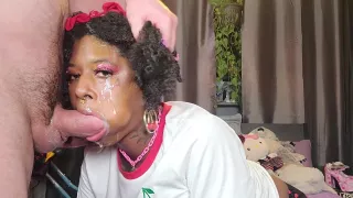 Extreme Deepthroat / Throatfuck W. Facial - Hotline Part 2 - Be Mine Valentine. - Cherry Slurpee